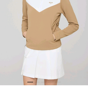 보스 골프(BOSS GOLF) 여성 후디 풀오버 자켓