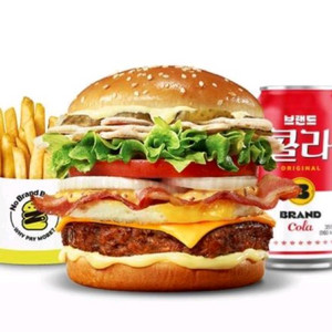노브랜드버거 8900원 타제품교환가능