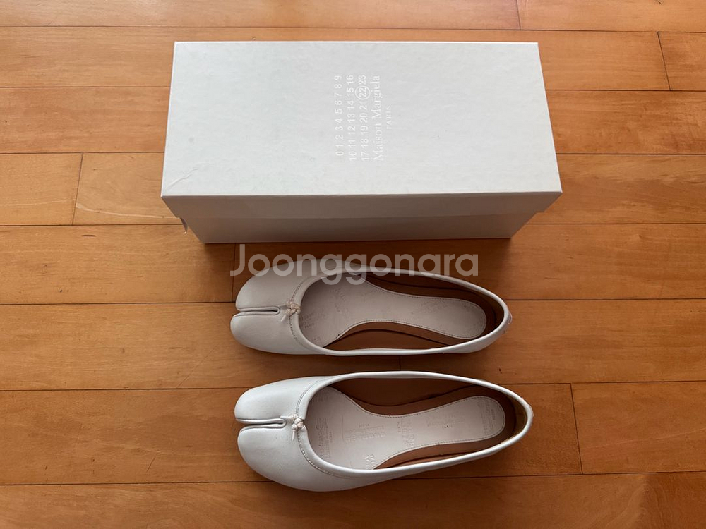 메종 마르지엘라 타비 플랫슈즈 (사이즈 35)--0