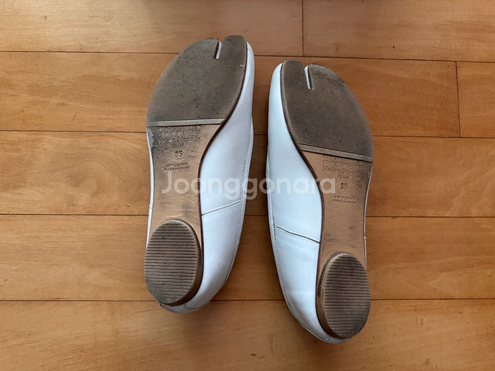 메종 마르지엘라 타비 플랫슈즈 (사이즈 35)--2