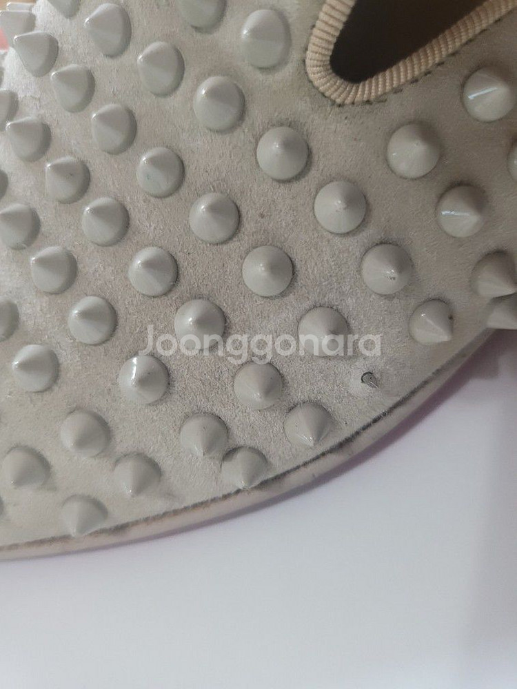 크리스찬 루부탱 스터드스웨이드 로퍼팝니다 구두 스니커즈--6