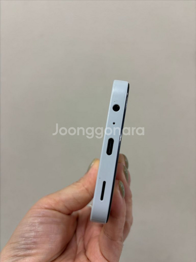 (부산중고폰)갤럭시A15 라이트블루 128기가 판매해요--4