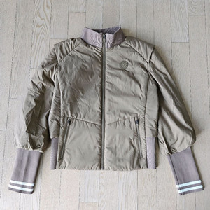 엘르골프 여성 소매니트 패딩점퍼 경량패딩 골프웨어 90