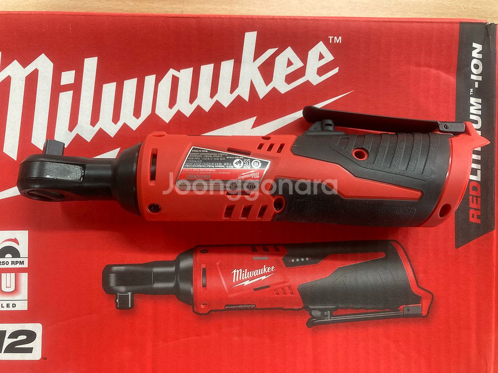밀워키 M12 IR-0B 충전 임팩트 라쳇 렌치 베어툴--1