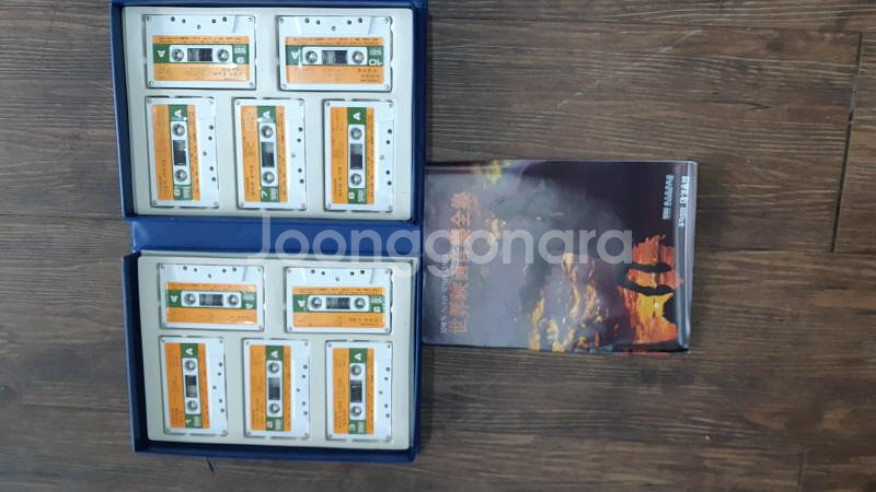 세계영화 음악 전집 테이프 10개 (한박스+해설서 )--1