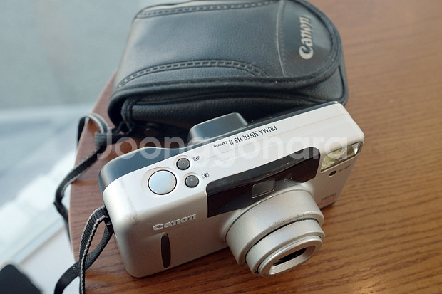 캐논 프리마슈퍼115N(오토보이 S) 캡션카메라 팝니다--5