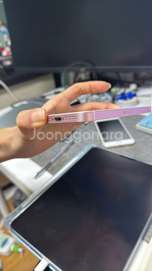 아이폰 SE 로즈골드 32GB 배터리 100%--6