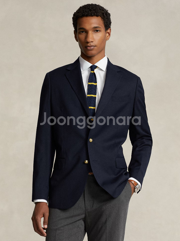 [새제품/44R] 폴로 개버딘 금장 블레이저 랄프로렌--5