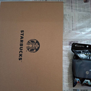 스타벅스 보스턴백 + 방한귀마개 팝니다