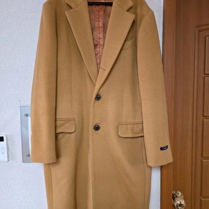 하바나 카멜 스티치 울 코트 105