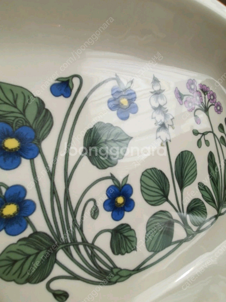 아라비아핀란드 플로라 사각플래터 서빙접시--1