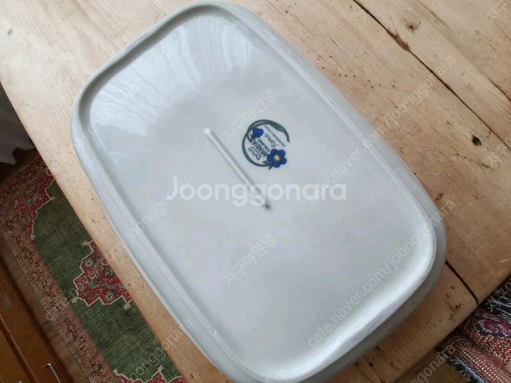 아라비아핀란드 플로라 사각플래터 서빙접시--4