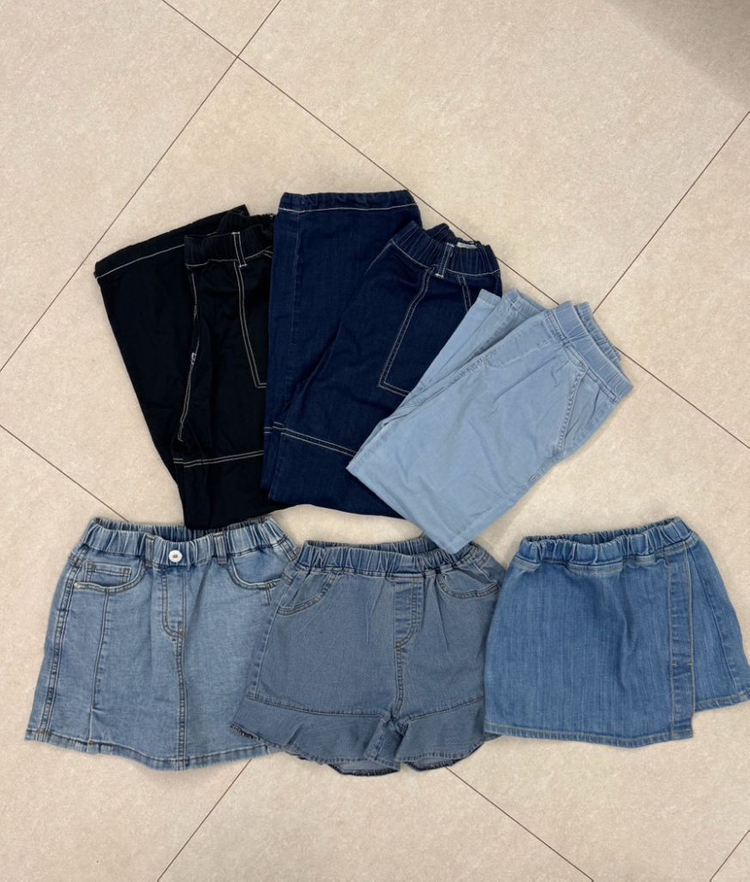 데님일괄 130~140(이너티&레깅스)--1