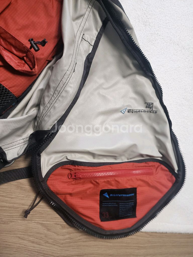 클라터뮤젠 그나 2.0 33L 레이븐 배낭 gna 검정--4