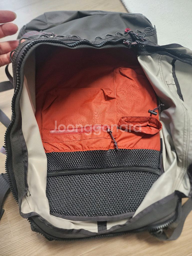 클라터뮤젠 그나 2.0 33L 레이븐 배낭 gna 검정--3