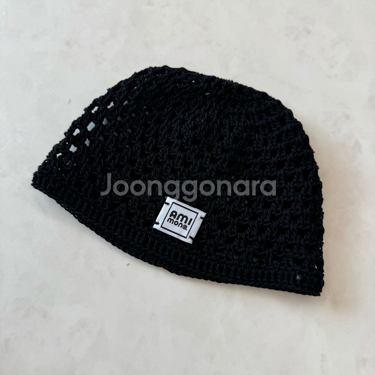 아미모노 블랙 비니 L사이즈--0