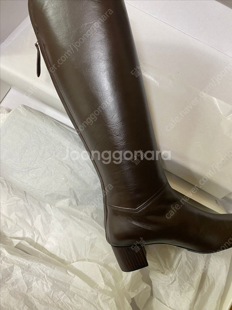 (새상품) 시에sie 부츠 피아 /딥브라운/245--5