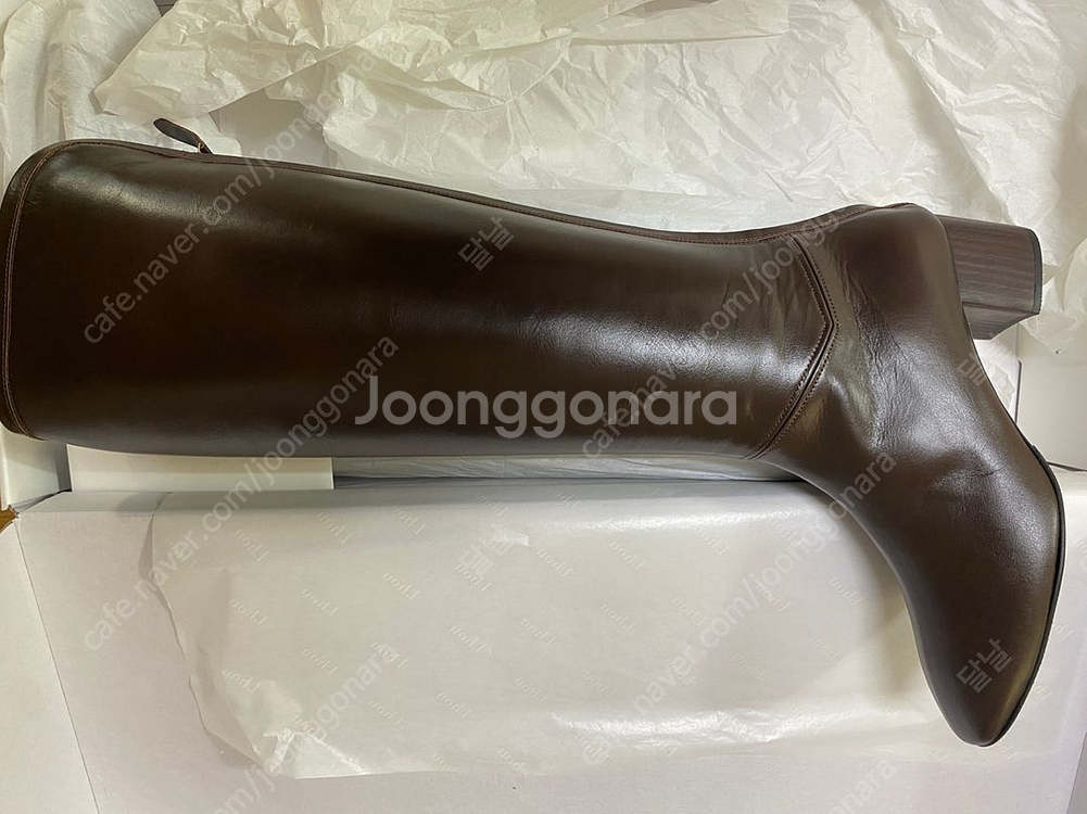 (새상품) 시에sie 부츠 피아 /딥브라운/245--7