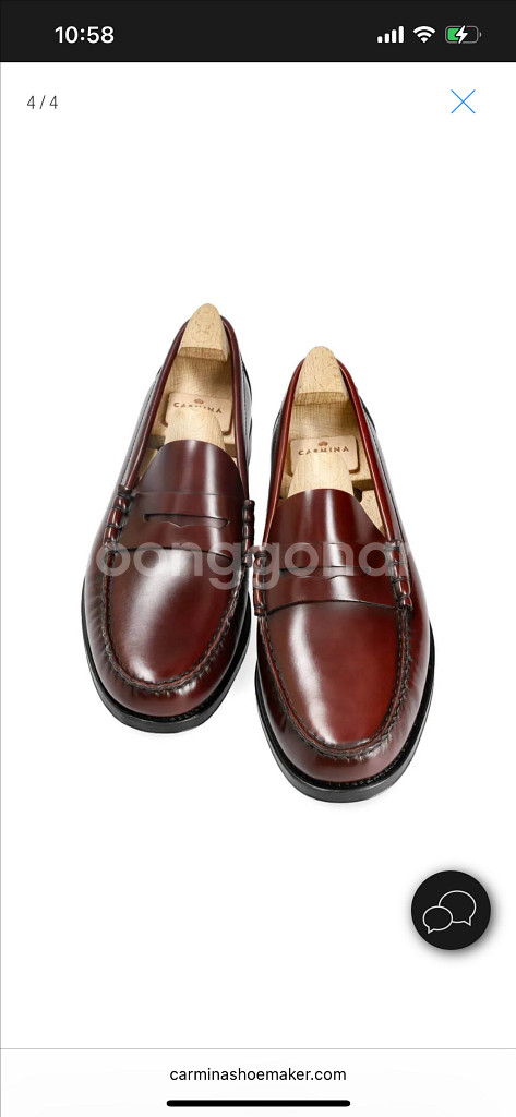 까르미나 페니로퍼 새상품 uk7--1