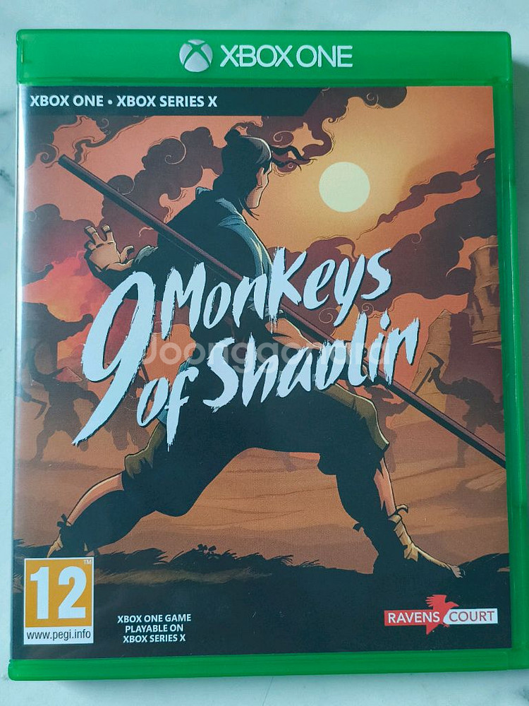 XBOX 9 Monkeys Of Shaolin 유럽판--0