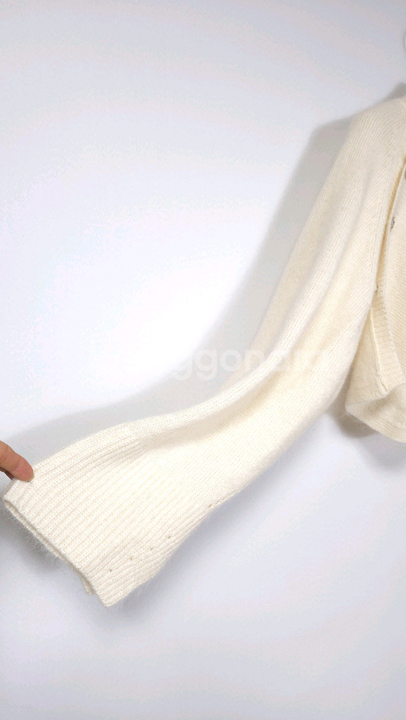 한섬 타임 2024 캐시미어 블랜디드 언발런스 볼레로F--5