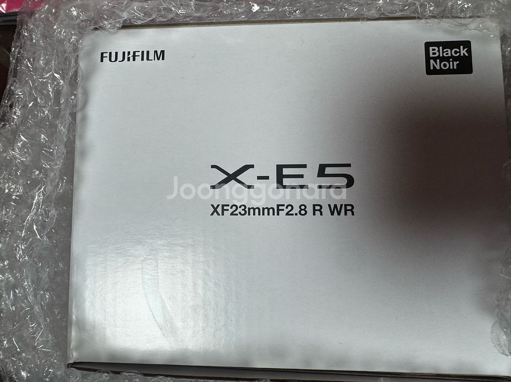 [미개봉] 후지필름 X-E5 렌즈킷 블랙--0