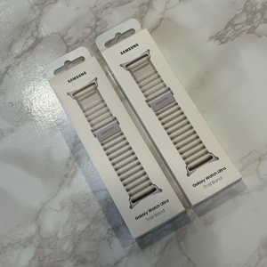 갤럭시워치 울트라 트레일 밴드 화이트 새상품