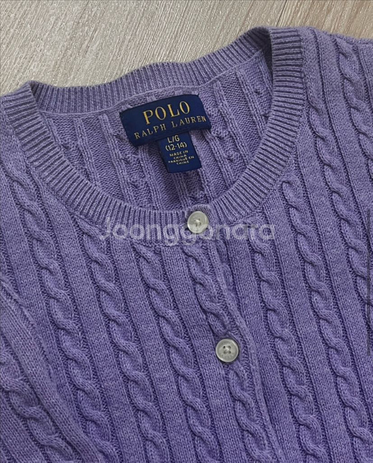 폴로 걸즈 가디건--6