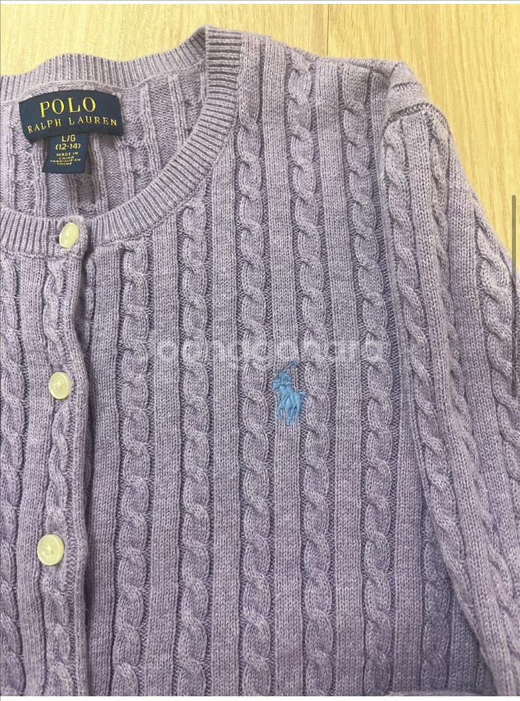 폴로 걸즈 가디건--7