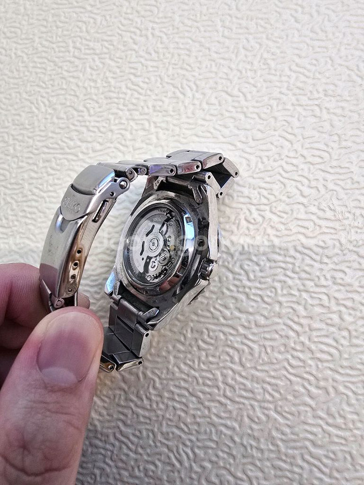 세이코 5 오토매틱 메탈 시계 snzf17j1 팝니다--3