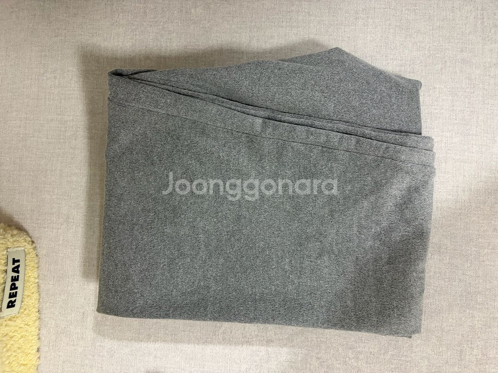 뮤제라 빠렝 기모 그레이 L사이즈 새상품--2