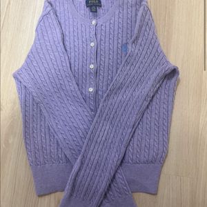 폴로 걸즈 가디건