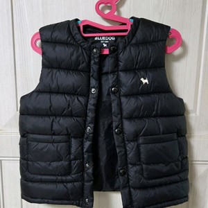 블루독 아동 패딩 조끼 100사이즈