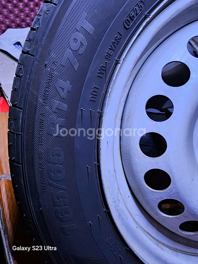 판매 165 65 14 금호 A 급 타이어--2