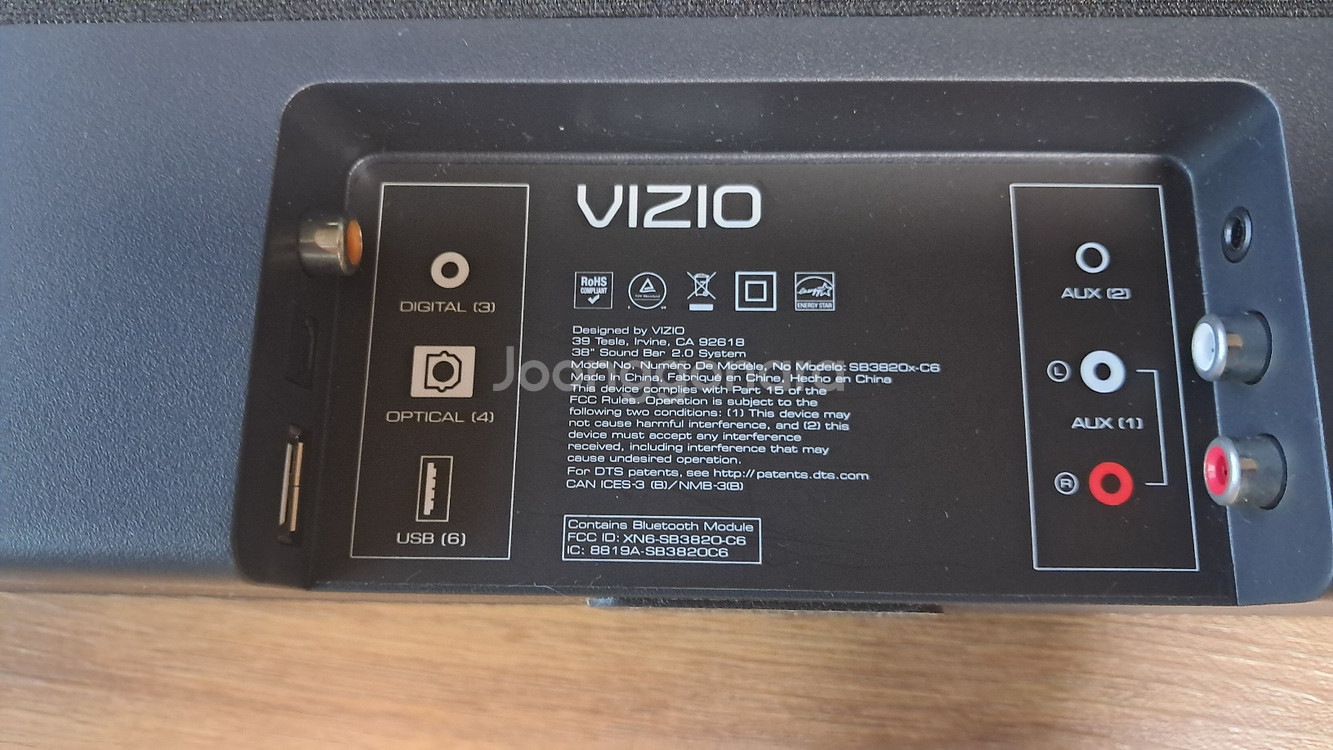 비지오 (VIZIO) 38인치 사운드바--1