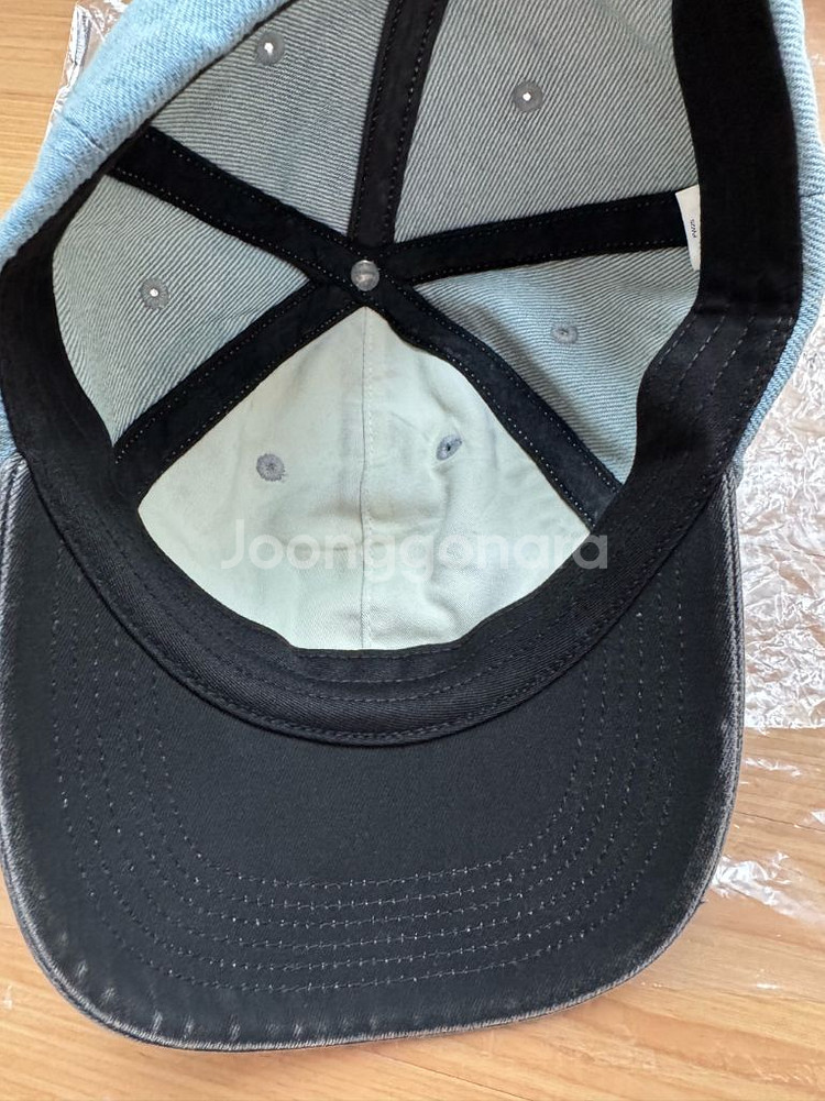 슈프림피그먼트 투톤S로고 투톤 데님--2