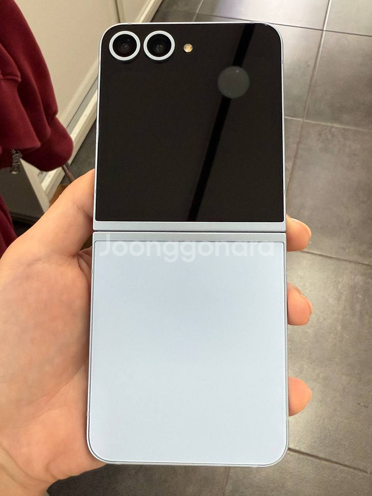 센터올갈이)갤럭시Z플립6 블루 256GB--0