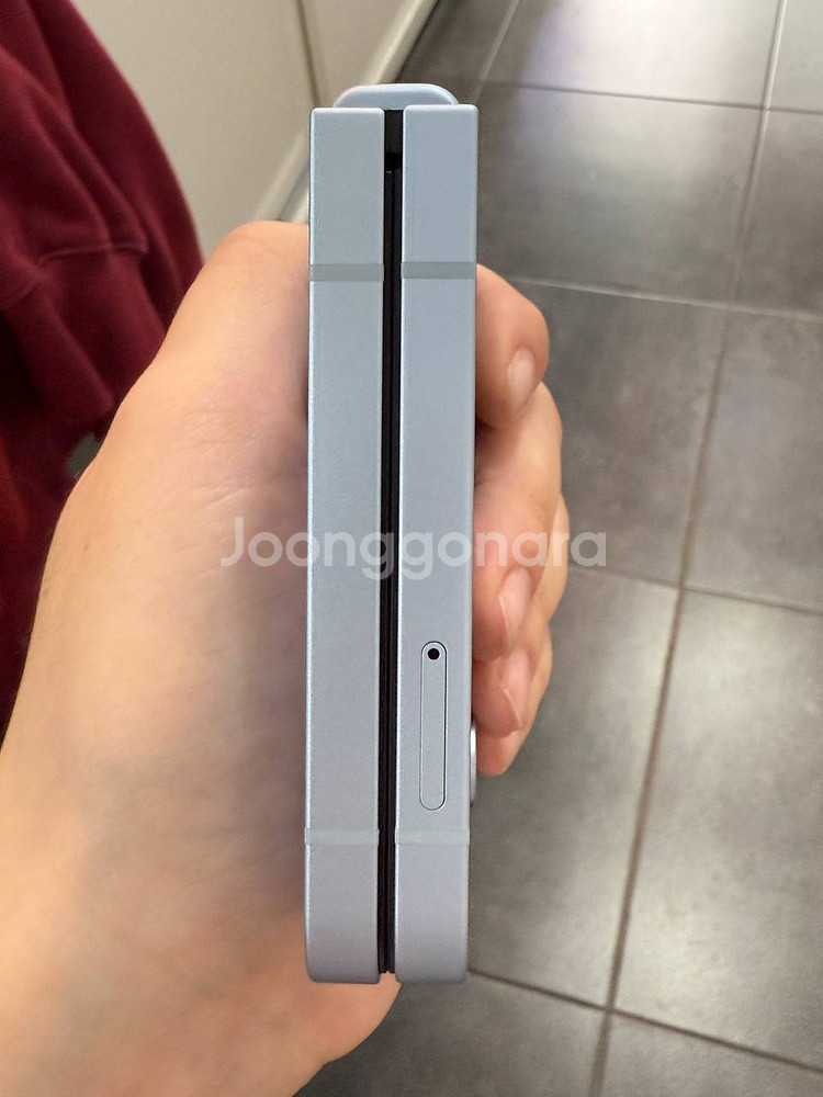 센터올갈이)갤럭시Z플립6 블루 256GB--6