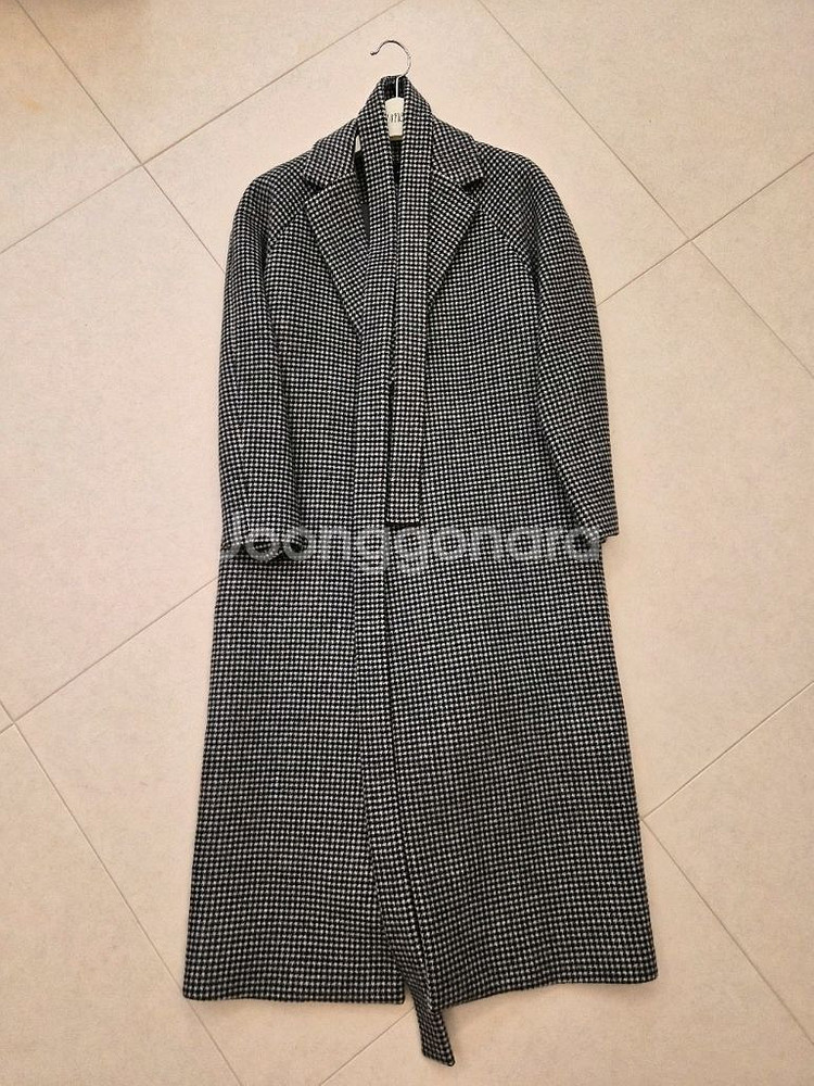 orr 체크로브 코트--4