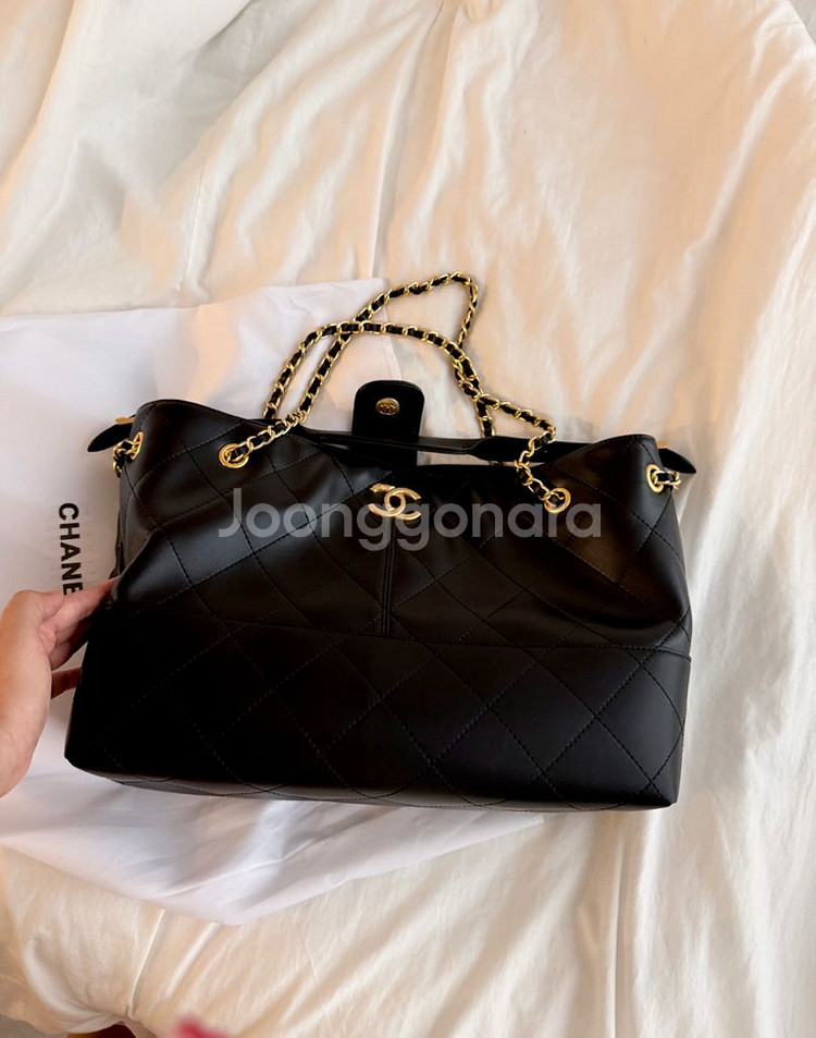 샤넬 25 공방 컬랙션 샤넬백 블랙 (새상품)--0