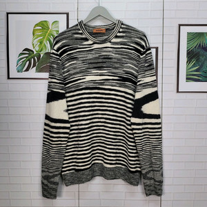 MISSONI 미쏘니 스트라이프 니트 울 스웨터 105