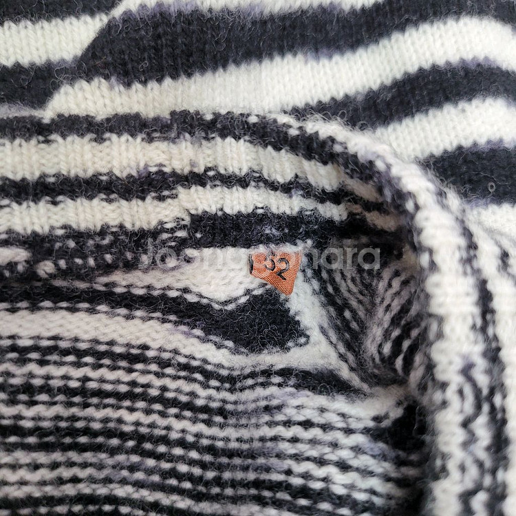 MISSONI 미쏘니 스트라이프 니트 울 스웨터 105--6