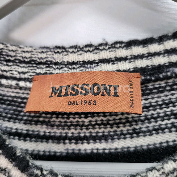 MISSONI 미쏘니 스트라이프 니트 울 스웨터 105--5