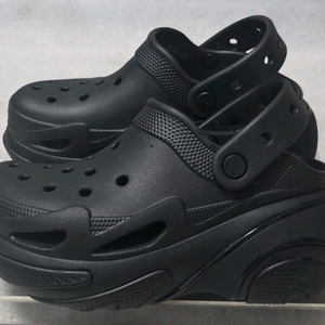 크록스 CROCS 버블 크러쉬 클로그 키높이 230~