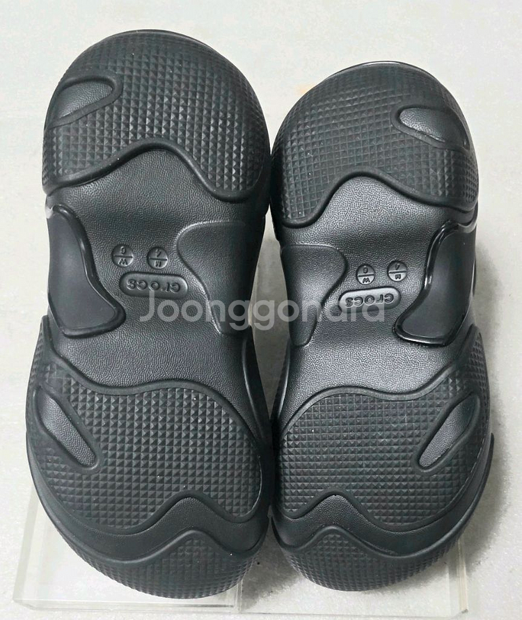 크록스 CROCS 버블 크러쉬 클로그 키높이 230~--4