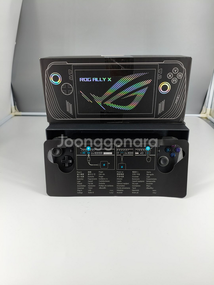 ASUS ROG Ally X 흑갈리 풀박스--1