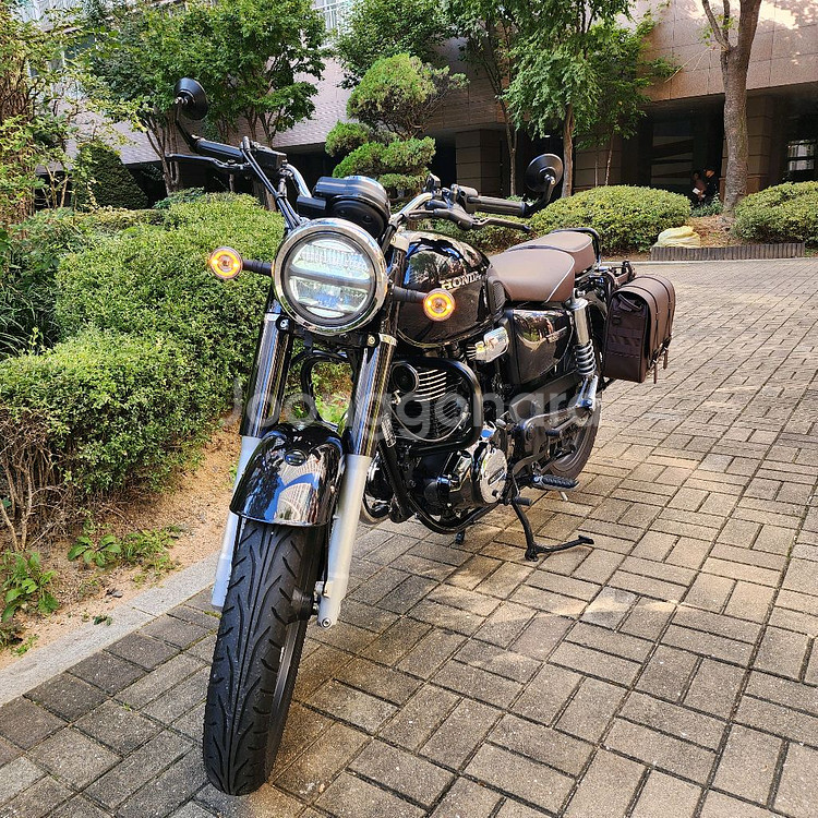 혼다 GB350C 25년식 블랙 바이크 오토바이 판매--2