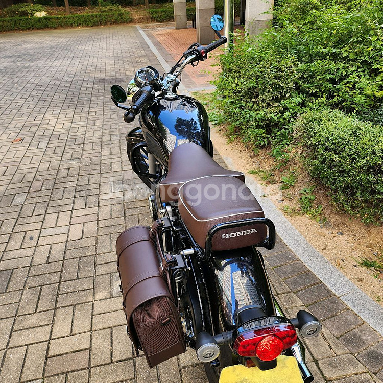 혼다 GB350C 25년식 블랙 바이크 오토바이 판매--3
