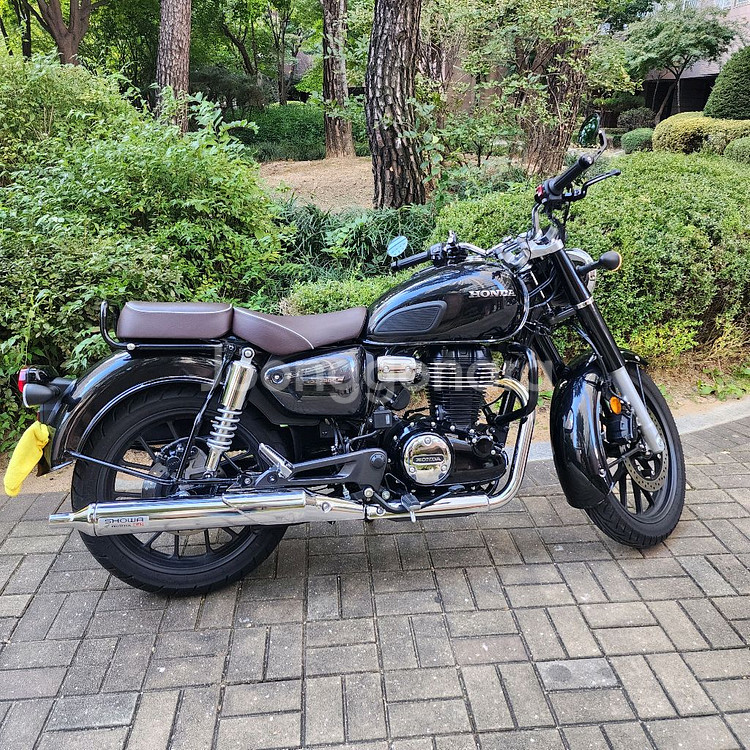 혼다 GB350C 25년식 블랙 바이크 오토바이 판매--1
