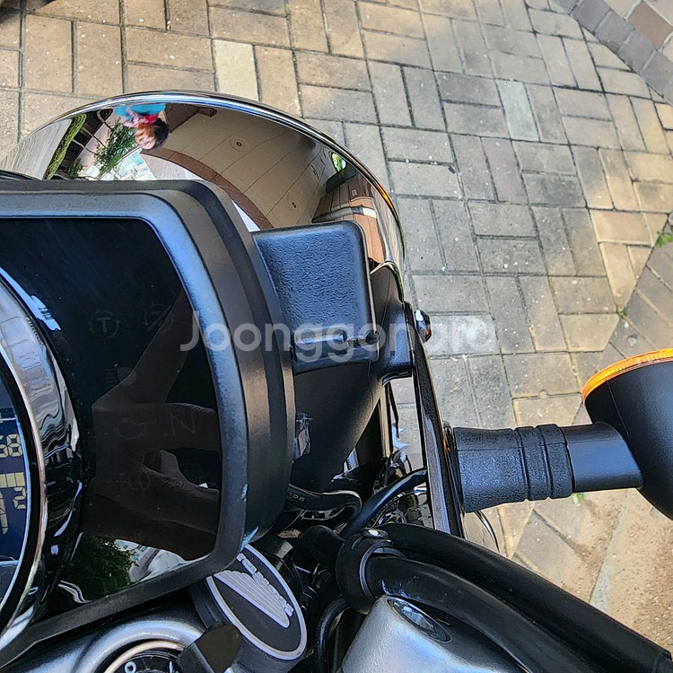 혼다 GB350C 25년식 블랙 바이크 오토바이 판매--8